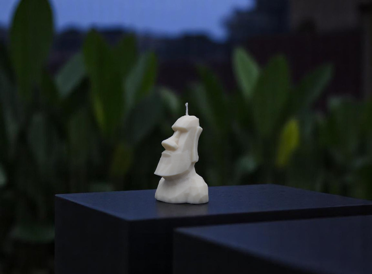 Moai Candle