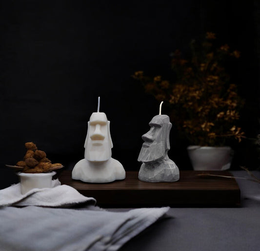 Moai Candle
