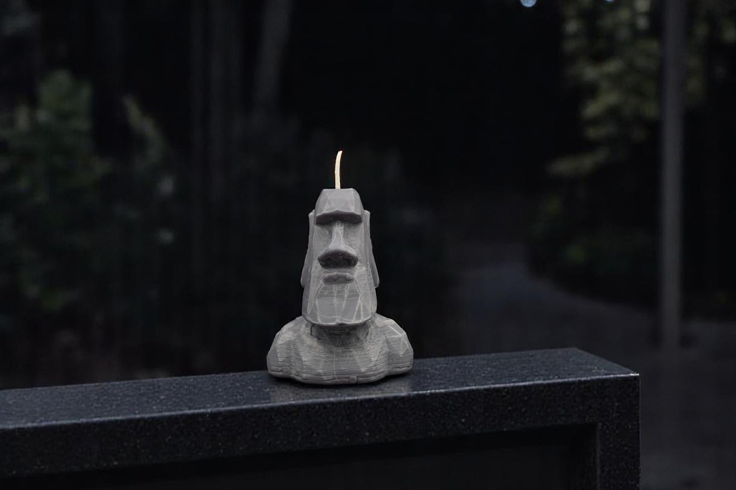 Moai Candle